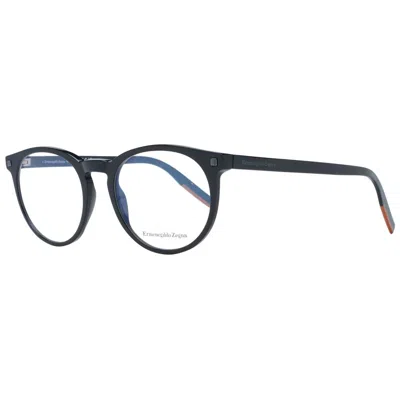 Ermenegildo Zegna Men Optical Men's Frames In Black