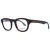 Ermenegildo Zegna Men Optical Men's Frames In Brown