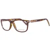 Ermenegildo Zegna Brown Men Optical Frames In Brown