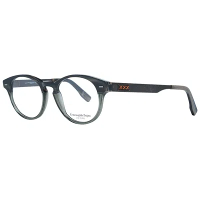 Ermenegildo Zegna Men Optical Men's Frames In Grey