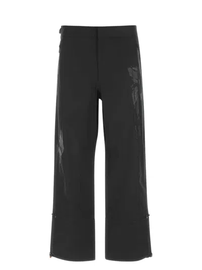 Ermenegildo Zegna Men's Polyester Pant In Black