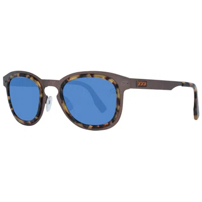 Ermenegildo Zegna Men's Sunglasses  Zc0007 38v50 Gbby2 In Blue