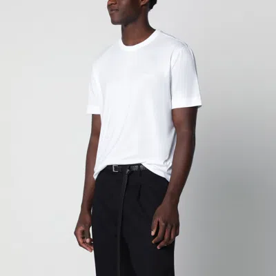 Ermenegildo Zegna White Cotton Tshirt