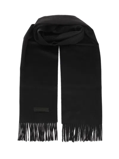 Ermenegildo Zegna Oasi Cashmere Scarf Scarves And Foulards Black