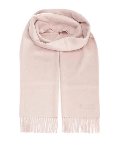 Ermenegildo Zegna Oasi Cashmere Scarf Scarves And Foulards Rose In Pink