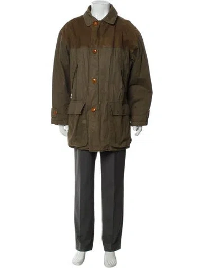 Pre-owned Ermenegildo Zegna Parka In Brown