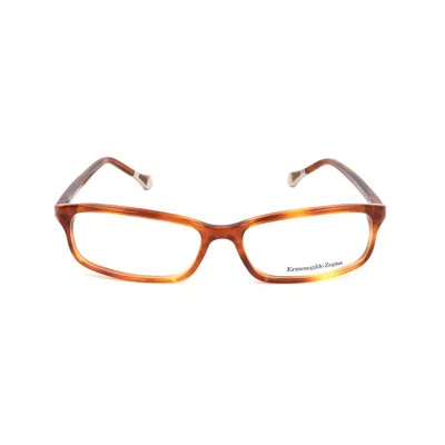 Ermenegildo Zegna Plastic Glasses (frames) In Brown