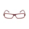 Ermenegildo Zegna Plastic Men's Frames In Red