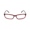 Ermenegildo Zegna Plasticframes In Red