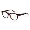 Ermenegildo Zegna Red Men Glasses Frame In Brown