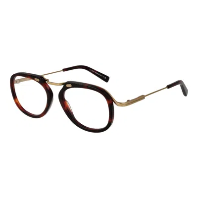 ERMENEGILDO ZEGNA ERMENEGILDO ZEGNA RED MEN GLASSES MEN'S FRAME