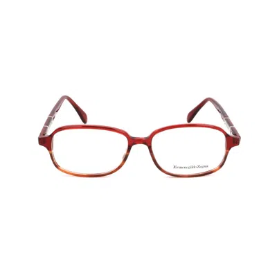 ERMENEGILDO ZEGNA ERMENEGILDO ZEGNA RED PLASTIC GLASSES  (FRAMES)