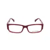 Ermenegildo Zegna Red Plastic Frames In Red