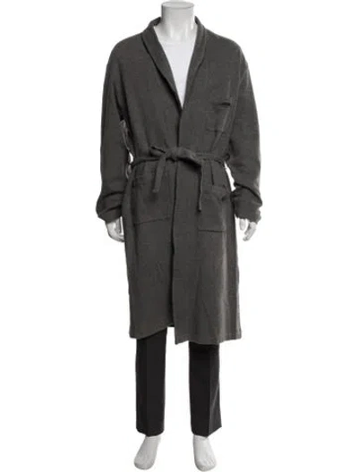 Pre-owned Ermenegildo Zegna Robe In Gray