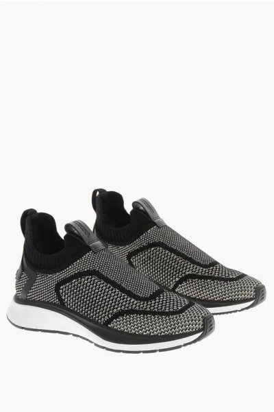 Ermenegildo Zegna Techmerino Slip-on Sneakers In Multi