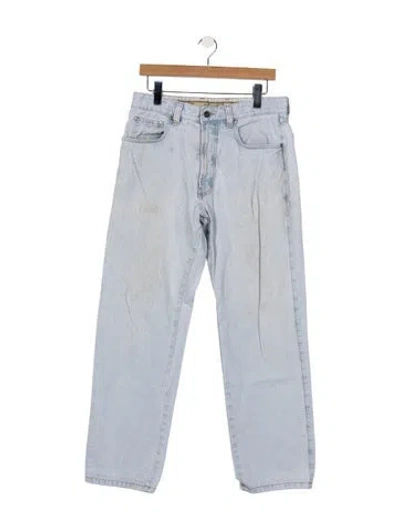 Pre-owned Ermenegildo Zegna Straight-leg Jeans In Blue