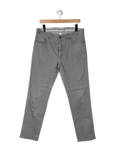 Pre-owned Ermenegildo Zegna Straight-leg Jeans In Green