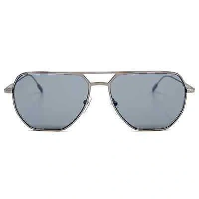 Pre-owned Ermenegildo Zegna Sunglasses Ez0207 75c Authentic In Gray