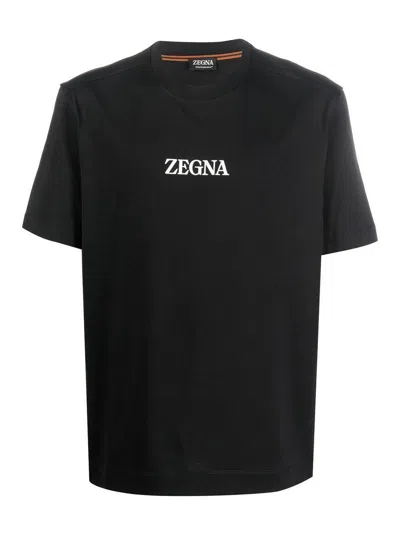 Ermenegildo Zegna T-shirt In Black