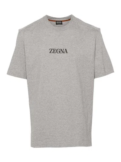 Ermenegildo Zegna T-shirt In Grey