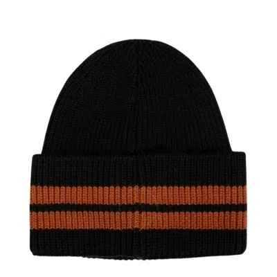 Ermenegildo Zegna Techmerino Wool Beanie In Black