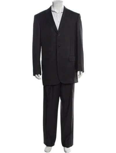 Pre-owned Ermenegildo Zegna Two-piece Suit In Black
