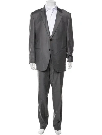 Pre-owned Ermenegildo Zegna Two-piece Suit In Grey