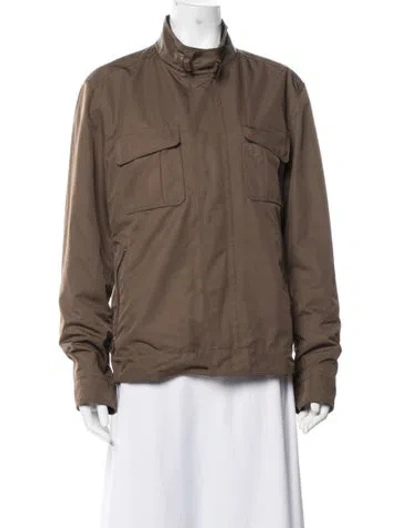 Pre-owned Ermenegildo Zegna Utility Jacket In Brown