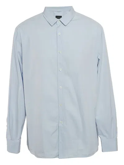 Pre-owned Ermenegildo Zegna Vintage Cotton Long-sleeve Shirt