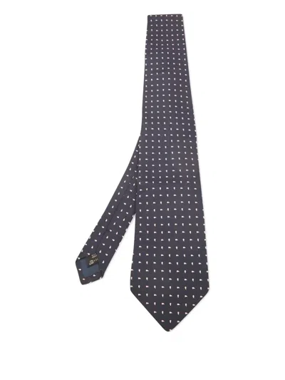 Pre-owned Ermenegildo Zegna Vintage Paisley-pattern Silk Tie