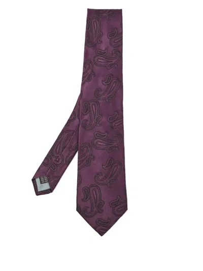 Pre-owned Ermenegildo Zegna Vintage Paisley Silk Tie