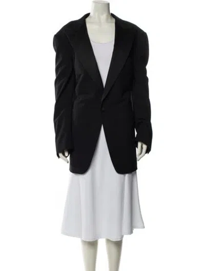 Pre-owned Ermenegildo Zegna Wool Blazer In Black