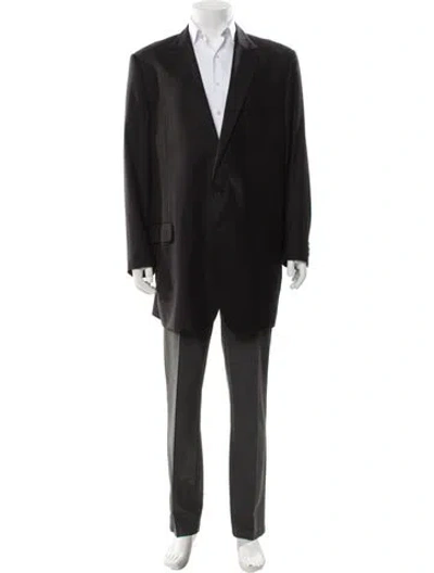 Pre-owned Ermenegildo Zegna Wool Blazer In Black
