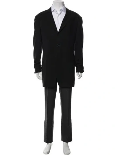 Pre-owned Ermenegildo Zegna Wool Blazer In Black