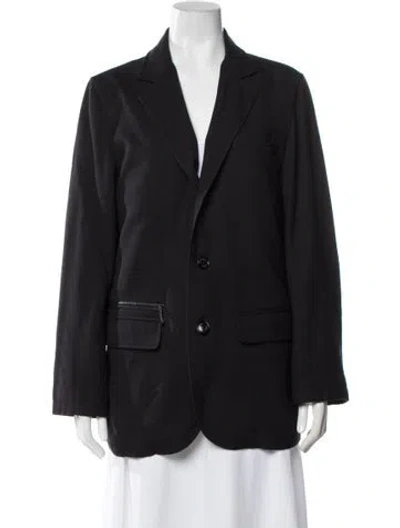 Pre-owned Ermenegildo Zegna Wool Blazer In Black