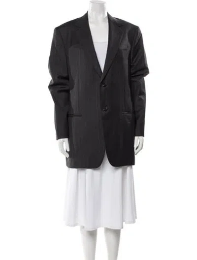 Pre-owned Ermenegildo Zegna Wool Blazer In Gray