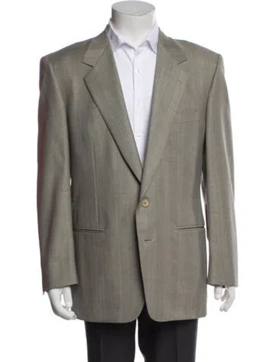 Pre-owned Ermenegildo Zegna Wool Blazer In Neutral