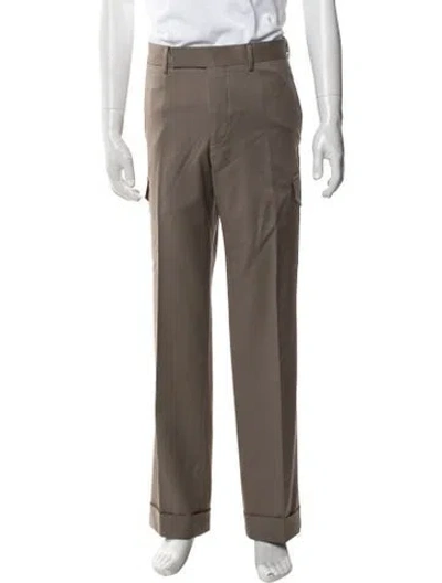 Pre-owned Ermenegildo Zegna Wool Cargo Pants In Neutrals