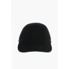 Ermenegildo Zegna Wool Hat With Leather Inner In Black