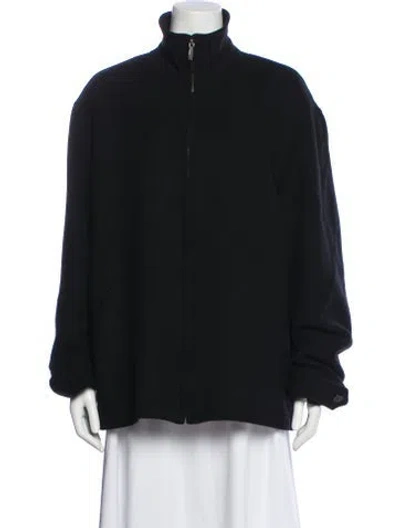 Pre-owned Ermenegildo Zegna Wool Jacket In Black