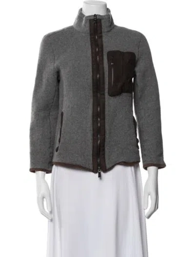 Pre-owned Ermenegildo Zegna Wool Jacket In Grey