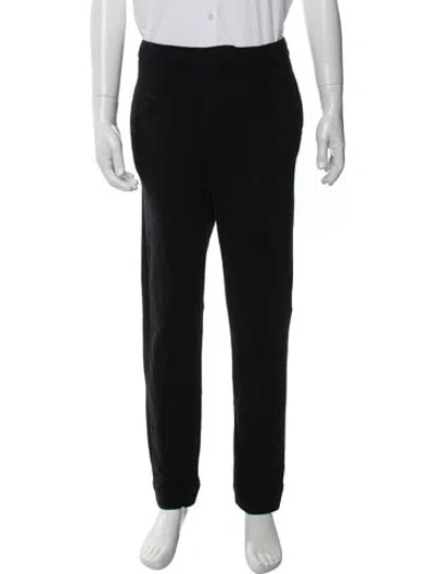 Pre-owned Ermenegildo Zegna Wool Lounge Bottoms In Black