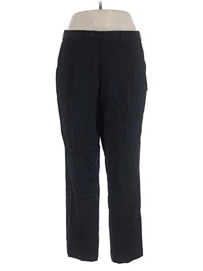 Pre-owned Ermenegildo Zegna Wool Pants In Black