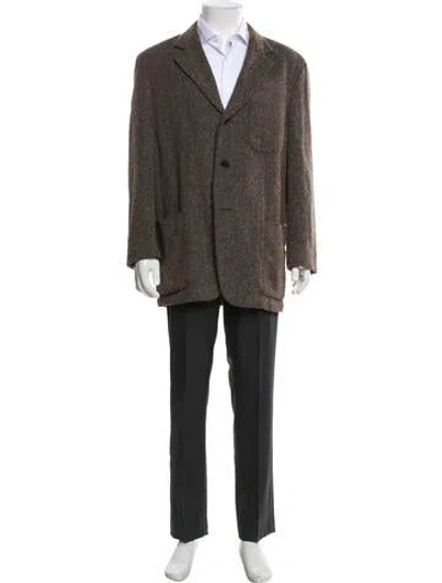 Pre-owned Ermenegildo Zegna Wool Sport Coat In Gray