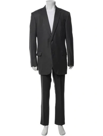 Pre-owned Ermenegildo Zegna Wool Suit In Gray