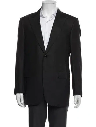 Pre-owned Ermenegildo Zegna Wool Two-piece Blazer In Black
