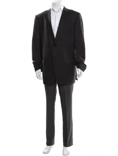Pre-owned Ermenegildo Zegna Wool Two-piece Blazer In Gray