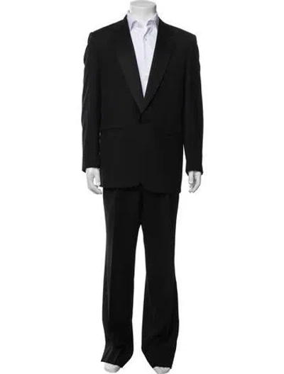 Pre-owned Ermenegildo Zegna Wool Two-piece Suit In Black