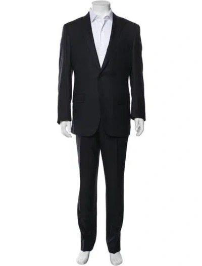 Pre-owned Ermenegildo Zegna Wool Two-piece Suit In Black