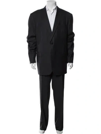 Pre-owned Ermenegildo Zegna Wool Two-piece Suit In Black